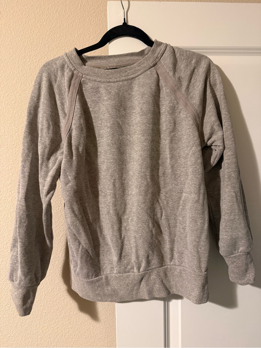 Prana Women's Heather Gray Crew Sweatshirt